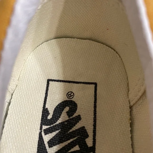 Vans - Classic Slip-On (Checkerboard) Ochre/True US Men’s Size 4, US Women’s 5.5 - Picture 10 of 10